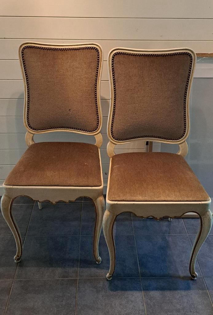 2 stoelen, Antiek en Kunst, Antiek | Meubels | Stoelen en Sofa's, Ophalen