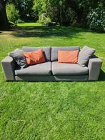 grijze sofa, Huis en Inrichting, Zetels | Zetels, Ophalen, Gebruikt, Driepersoons, 75 tot 100 cm