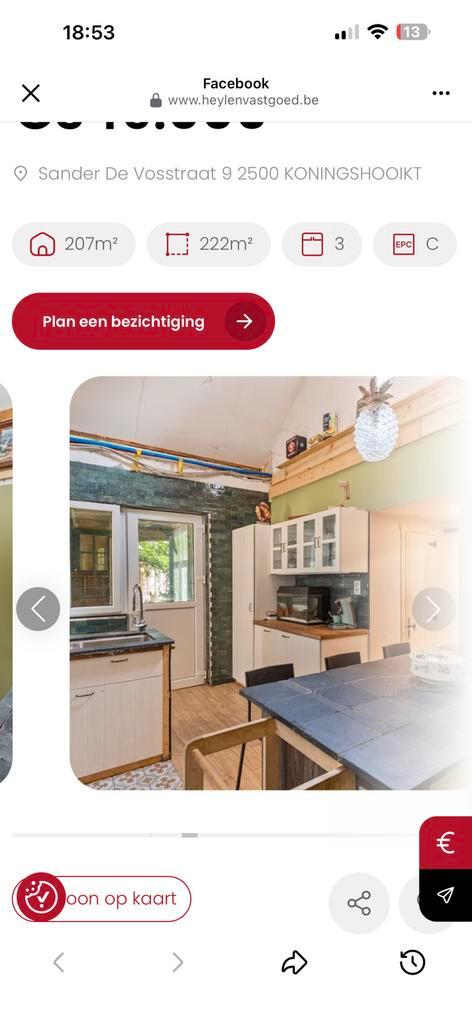 Huis te koop Koningshooikt, Immo, Huizen en Appartementen te koop, Provincie Antwerpen, 200 tot 500 m², Hoekwoning, C