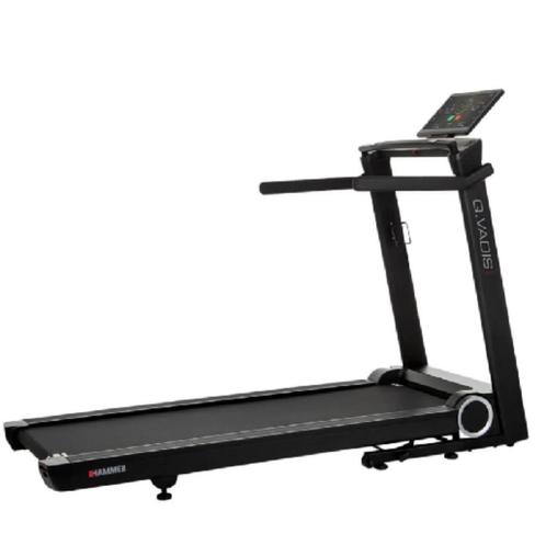 Hammer Q. Vadis 10.0 Treadmill | Loopband, Sport en Fitness, Fitnessmaterialen, Zo goed als nieuw, Armen, Benen, Borst, Buik, Rug