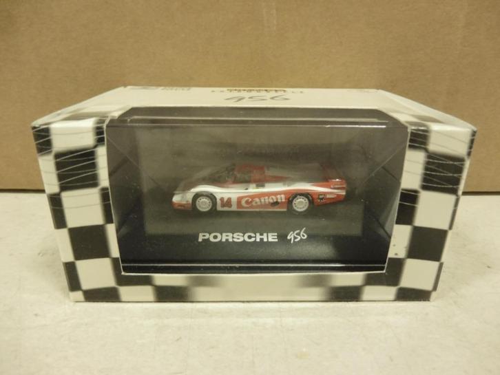 1:87 Brekina 16102 Porsche 956 #14 24h Le Mans 1983 Canon, Hobby en Vrije tijd, Modelauto's | 1:87, Nieuw, Auto, Brekina, Ophalen of Verzenden