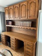 bureau: Massieve bureauwand, Huis en Inrichting, Ophalen, Zo goed als nieuw