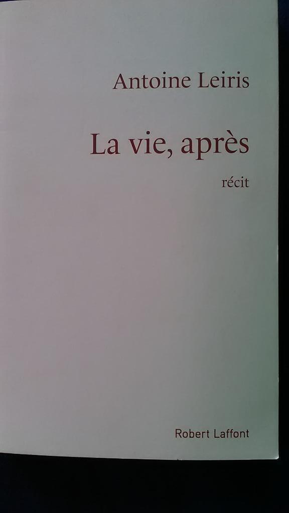 „Life after” Antoine Leiris (2019) negen, Boeken, Biografieën, Nieuw, Overige, Ophalen of Verzenden