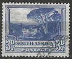 Zuid-Afrika 1939/1940 - Yvert 113A - Groote Schuur (ST), Timbres & Monnaies, Timbres | Afrique, Affranchi, Envoi, Afrique du Sud