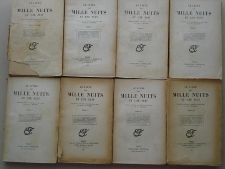 19. Le livre des mille nuits et une nuit Mardrus 1899-1927, Antiek en Kunst, Antiek | Boeken en Manuscripten, Verzenden