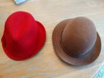 Hoed bruin van Peru  en hoed rood van ZEB, Chapeau, Enlèvement ou Envoi, Neuf