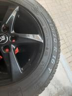 Winterband 4st op zwarte velgen, Auto-onderdelen, Banden en Velgen, Ophalen, 215 mm, Velg(en), 16 inch