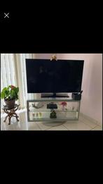 Meuble tv en verre acheté chez IKEA, Maison & Meubles, Comme neuf, Verre