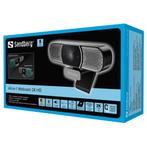 Sandberg All-in-1 Webcam 2K HD  NIEUW, Enlèvement ou Envoi, Neuf, Micro