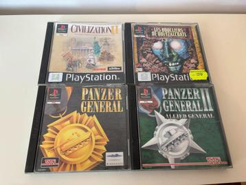 playstation1 Panzer general chevaliers baphomet civilizatio