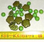 lot kralen 24 groene howliet mix, Verzenden, Nieuw, Kraal