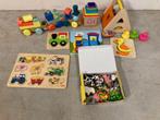 collectie houten speelgoed en puzzel - peuters, Ophalen of Verzenden, Zo goed als nieuw, Overige typen