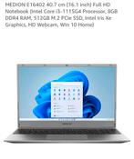 Medion Akoya E16402 laptop, Computers en Software, Windows Laptops, SSD
