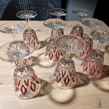 9 verres VMC Reims Arlequin  beschikbaar voor biedingen