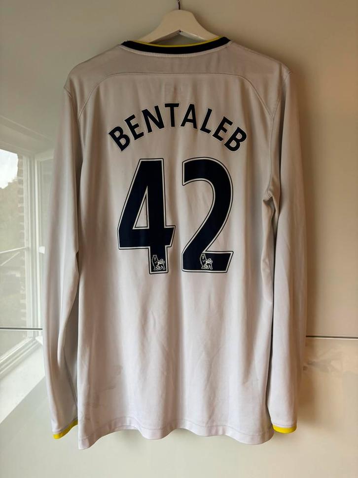 Tottenham - Maillot de football Bentaleb, Collections, Articles de Sport & Football, Comme neuf, Enlèvement ou Envoi