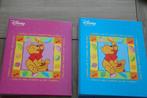 2x Winnie the Pooh ringmap rug 4cm + naam labels +stickers, Divers, Fournitures scolaires, Comme neuf, Enlèvement ou Envoi