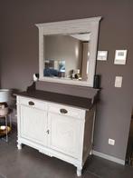 Antieke comode met spiegel kleur wit, Enlèvement