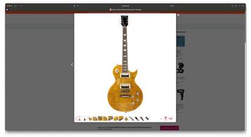 Vintage V100AFD Paradise Tribute Model elektrische gitaar beschikbaar voor biedingen