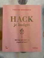 Sara Van Wesenbeeck - Hack je budget (nieuw), Boeken, Ophalen, Nieuw, Sara Van Wesenbeeck