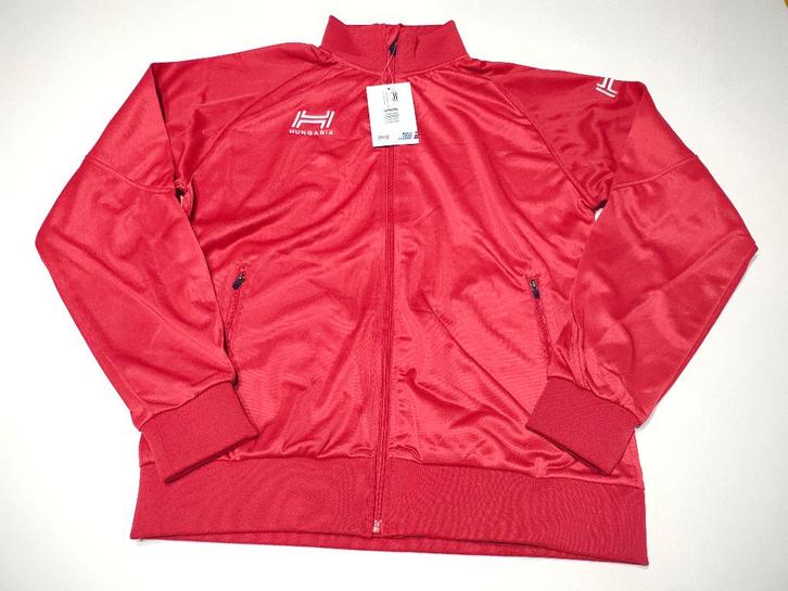 Veste training Hungaria NEUVE étiquetée – Taille L, Kleding | Heren, Sportkleding, Nieuw, Algemeen, Maat 52/54 (L), Rood, Verzenden