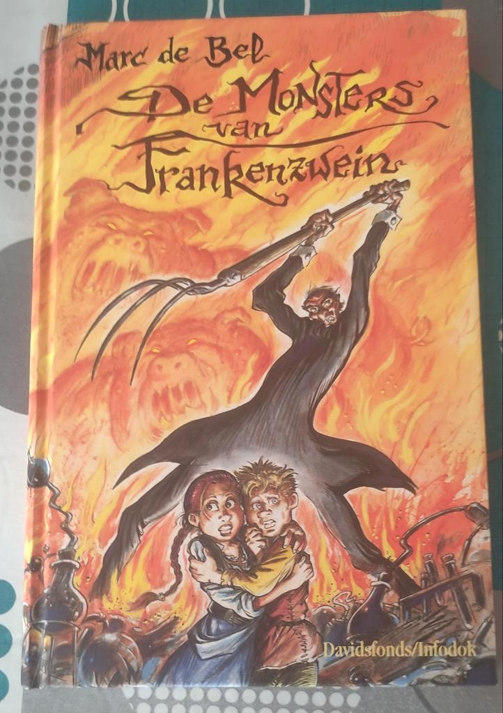 Marc de Bel - De Monsters van Frankenzwein hardcover, Boeken, Kinderboeken | Jeugd | 10 tot 12 jaar, Gelezen, Ophalen of Verzenden