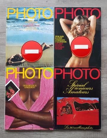 4x magazine PHOTO uit 1979-1980 beschikbaar voor biedingen