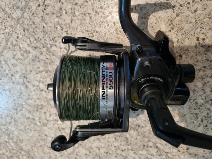 Daiwa Infinity 5500BR, Watersport en Boten, Hengelsport | Karpervissen, Zo goed als nieuw, Ophalen of Verzenden