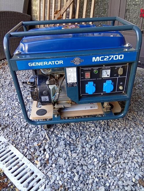 GROUPE ELECTROGENE MC2700, Doe-het-zelf en Bouw, Aggregaten, Gebruikt, Benzine, Ophalen