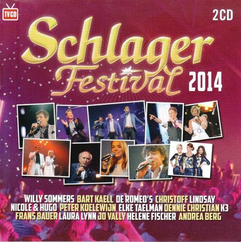 Schlagerfestival 2014: Sommers, Kaell, Christoff, Andrea Ber, Cd's en Dvd's, Cd's | Schlagers, Verzenden
