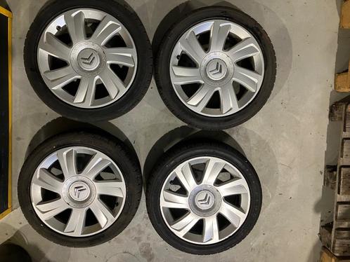 Velgen + banden Citroën, Auto-onderdelen, Banden en Velgen, Banden en Velgen, All Season, 16 inch, 195 mm, Gebruikt, Ophalen of Verzenden