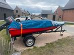 Speedboot + yamaha 25pk, Ophalen, Gebruikt, Minder dan 70 pk, 3 tot 6 meter