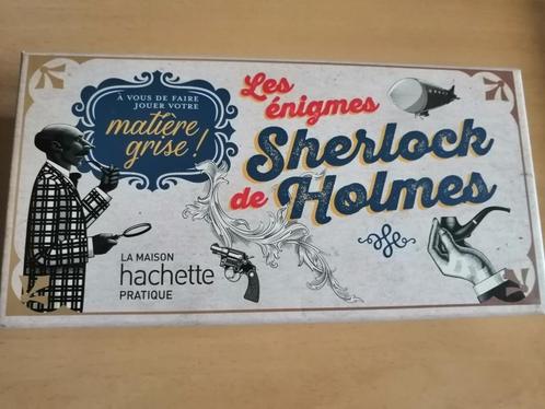 Coffret Les énigmes de Sherlock Holmes - Jeu Hachette, Hobby & Loisirs créatifs, Jeux de société | Jeux de plateau, Comme neuf