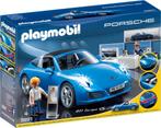 Playmobil porsche garage (5991) + race porsche (9225), Ophalen, Zo goed als nieuw