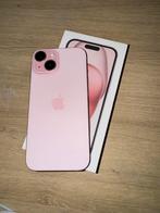 iPhone 15 roze 128GB als nieuw, 128 GB, Zonder abonnement, Roze, Zo goed als nieuw