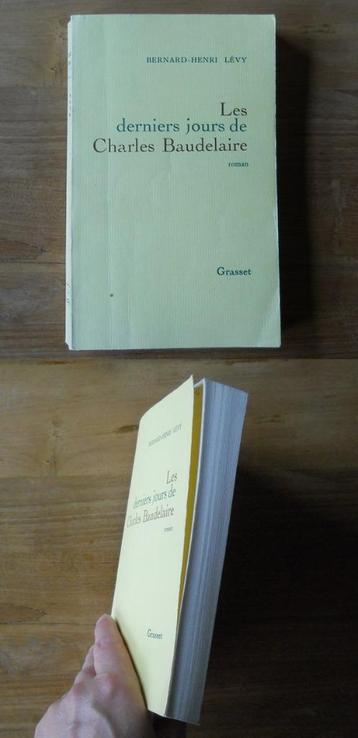 Les derniers jours de Charles Baudelaire  (Bernard-H. Lévy) beschikbaar voor biedingen