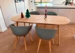 Hay triangle leg tafel eikenhout 200 x 85cm, Huis en Inrichting, Ophalen, 200 cm of meer, 50 tot 100 cm, Zo goed als nieuw