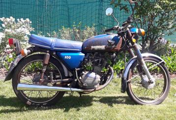 Honda CB100 Super Sport, Motoren, Super Sport, 100 cc, 1 cilinder