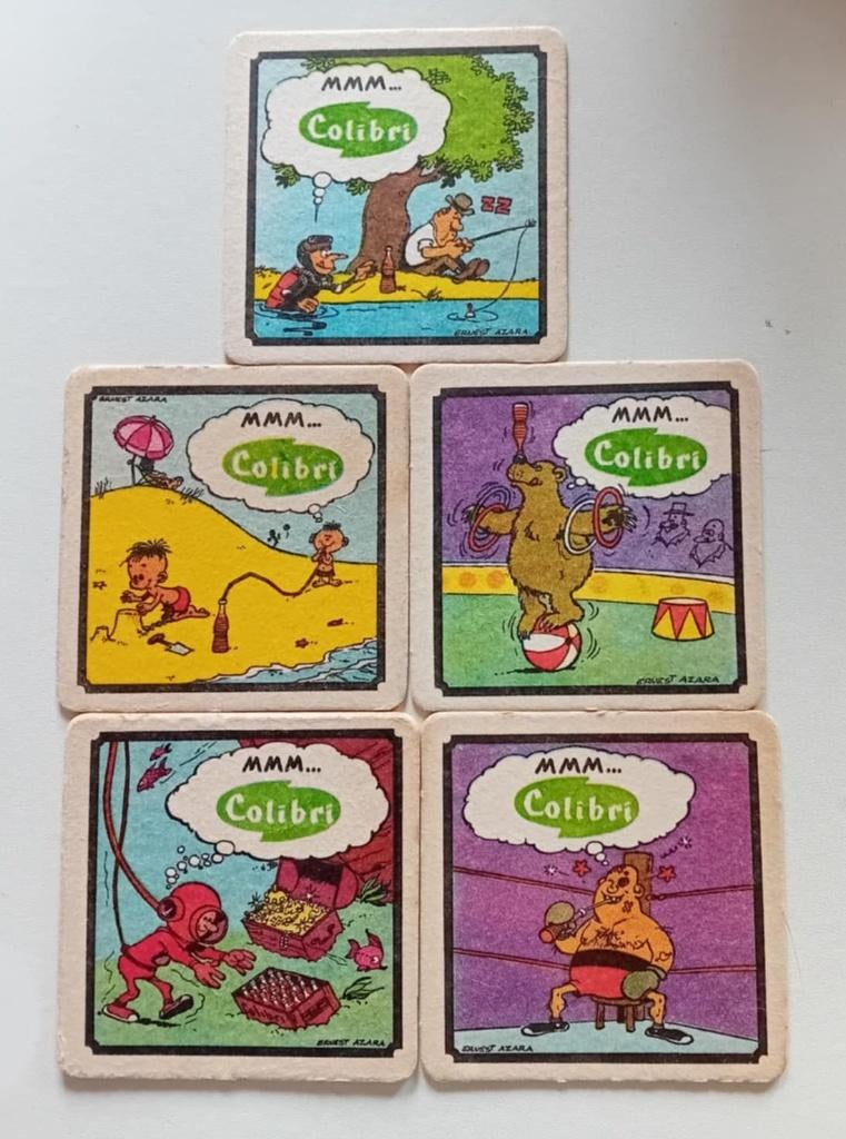 Colibri bierviltjes, Verzamelen, Biermerken, Nieuw, Viltje(s), Ophalen of Verzenden