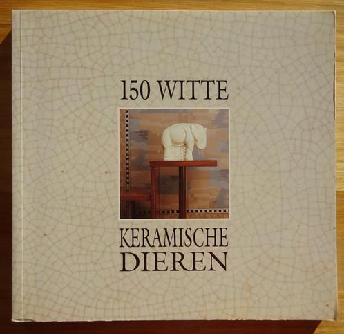 150 witte keramische dieren, 1993, Zoo, Antwerpen, Livres, Art & Culture | Arts plastiques, Comme neuf, Sculpture, Enlèvement ou Envoi