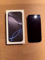 iPhone 16 Pro 256GB Zwart – Perfecte Staat + 1 Jaar Garantie, Comme neuf, Enlèvement, Noir, 95 %