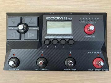Multi effets guitare basse Zoom B2 Four beschikbaar voor biedingen
