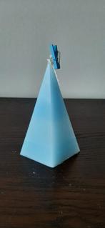 Kaars handgemaakt, Overige materialen, Blauw, Nieuw, Ophalen of Verzenden