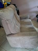 tweezits zetel bruin, Ophalen, Overige materialen, Gebruikt, Tweepersoons