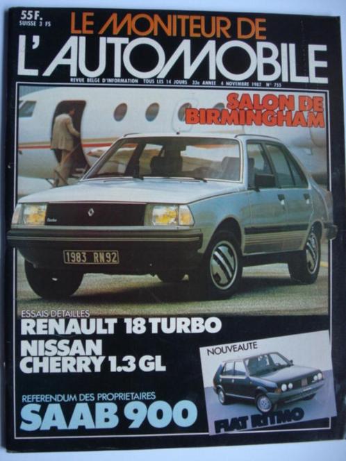 Le Moniteur de l'automobile 755, Boeken, Auto's | Folders en Tijdschriften, Zo goed als nieuw, Algemeen, Verzenden