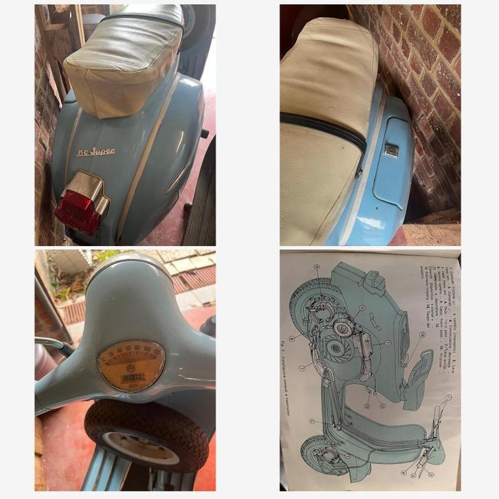 Vespa 150 Super (VBC1T) – 1968 – Origineel – 150 cc, Vélos & Vélomoteurs, Cyclomoteurs | Vespa, Utilisé, Autres modèles, Classe B (45 km/h)