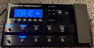 Te koop: Boss GT-1000 Multi-Effect Processor beschikbaar voor biedingen