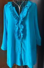 Blouse Caroline Biss 42 Vif Bleu pétrole, Vêtements | Femmes, Blouses & Tuniques, Comme neuf, Taille 42/44 (L), Autres couleurs