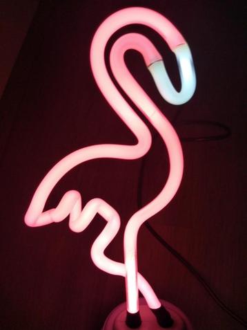 lampje flamingo, Enlèvement ou Envoi, Comme neuf, Lampe