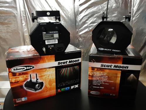 2 x SHOWTEC SCAT MOON Led MOONFLOWER PRO (Neuf), Musique & Instruments, Éclairage de théâtre, Neuf, Enlèvement