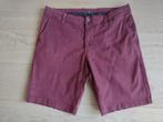 Bordeaux bermuda voor heren - Tailleomtrek 96 cm, Kleding | Heren, Broeken en Pantalons, Ophalen, Overige kleuren, Overige maten